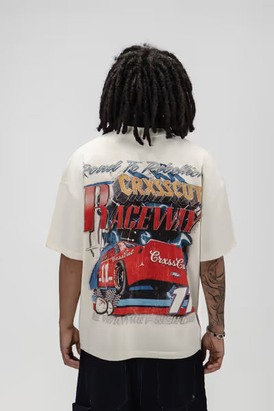 Victory Lap Off White T-shirt