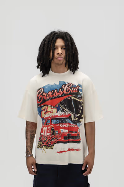 Victory Lap Off White T-shirt