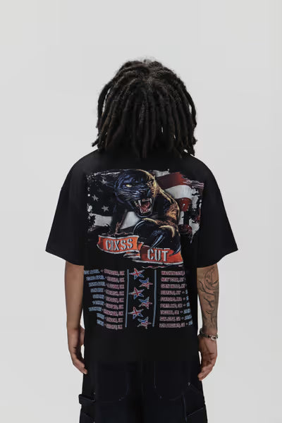 American Fury Black T-shirt