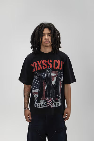 American Fury Black T-shirt