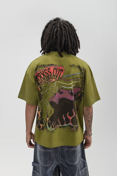 Electric Vision Olive T-shirt