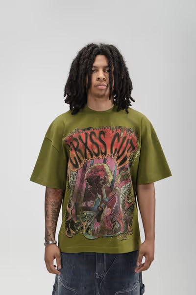 Electric Vision Olive T-shirt