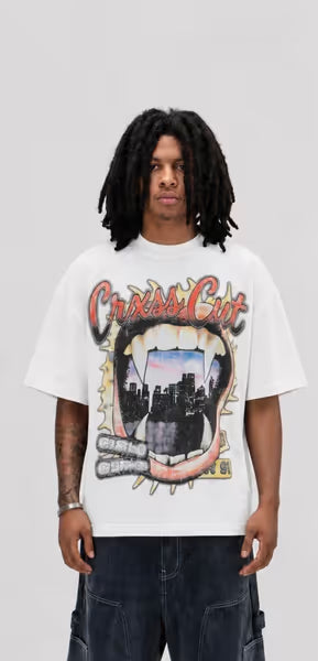 After Dark White T-Shirt